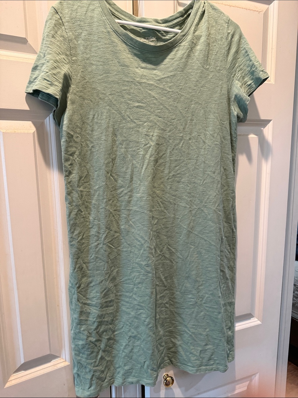 Universal Thread Sage Green Short Sleeve Mini Dress